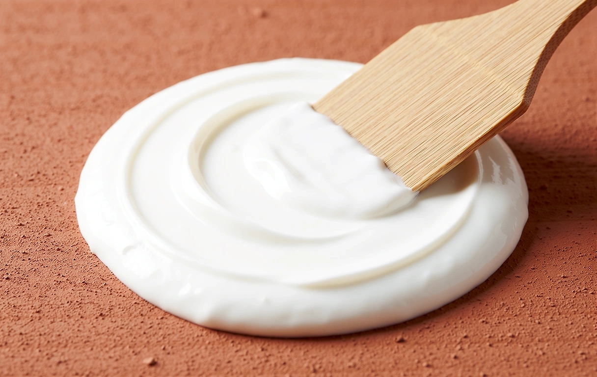 Detail of high-quality facial care product and natural ingredients